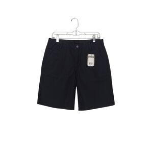 NWT Carhartt Women 8 Rugged Professional Black Flex Loose Fit Canvas Work Shorts